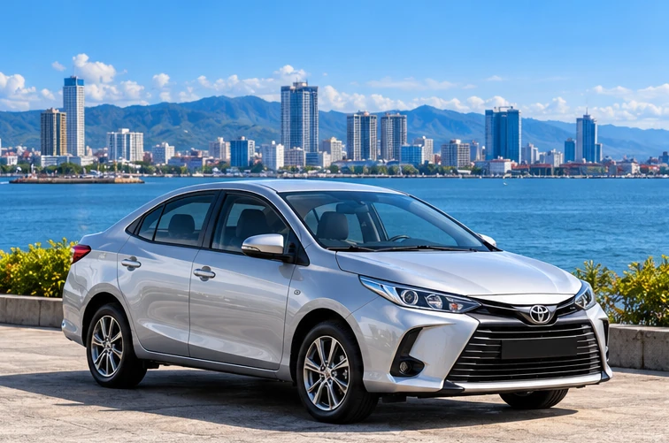 Sedan rental vehicle in Cebu